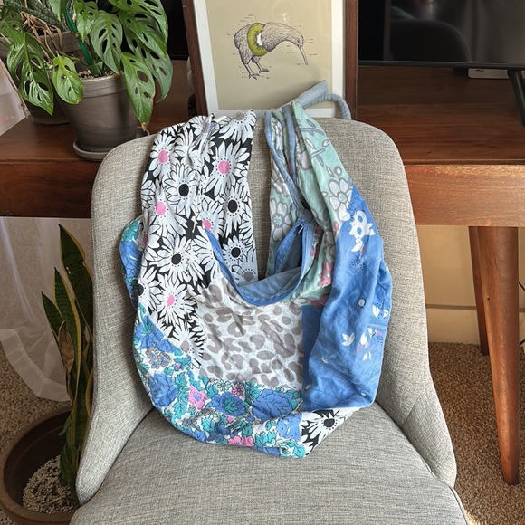 Large Patterned Cotton Tote - Picture 2 of 7